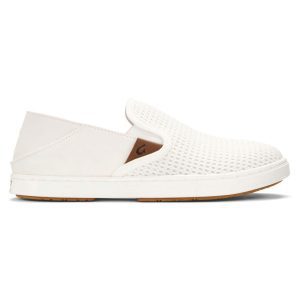 Olukai Pehuea Women's Shoes - Bright White/Bright White